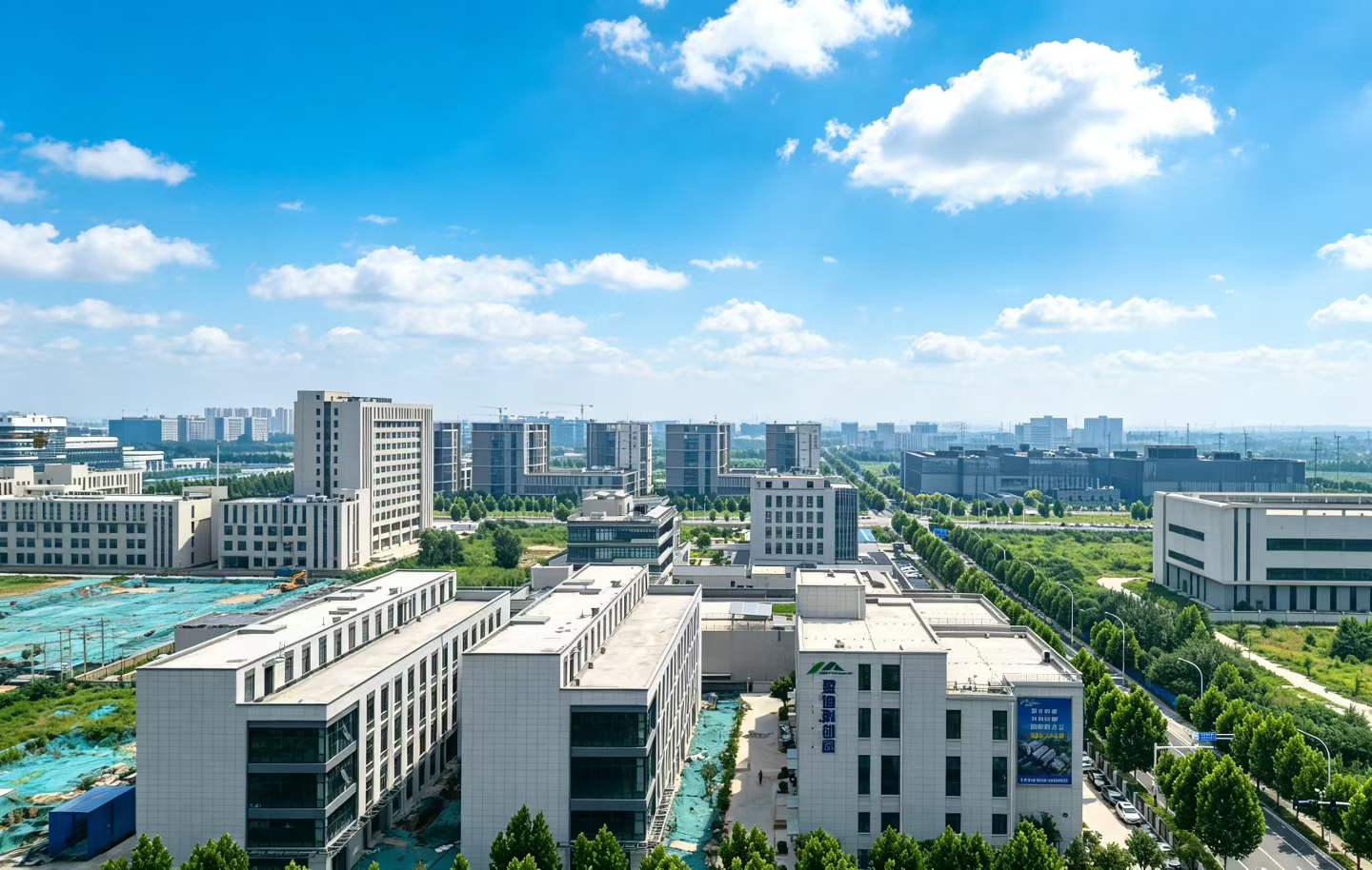 立足河北产业高地，盈迪智联产业园完善配套助力企业厂房选址落户